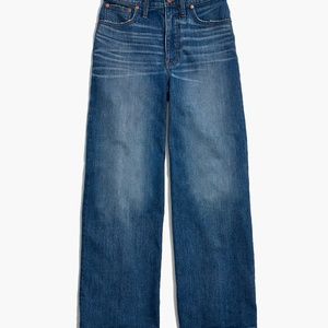 Madewell Wide Leg Crop Jeans